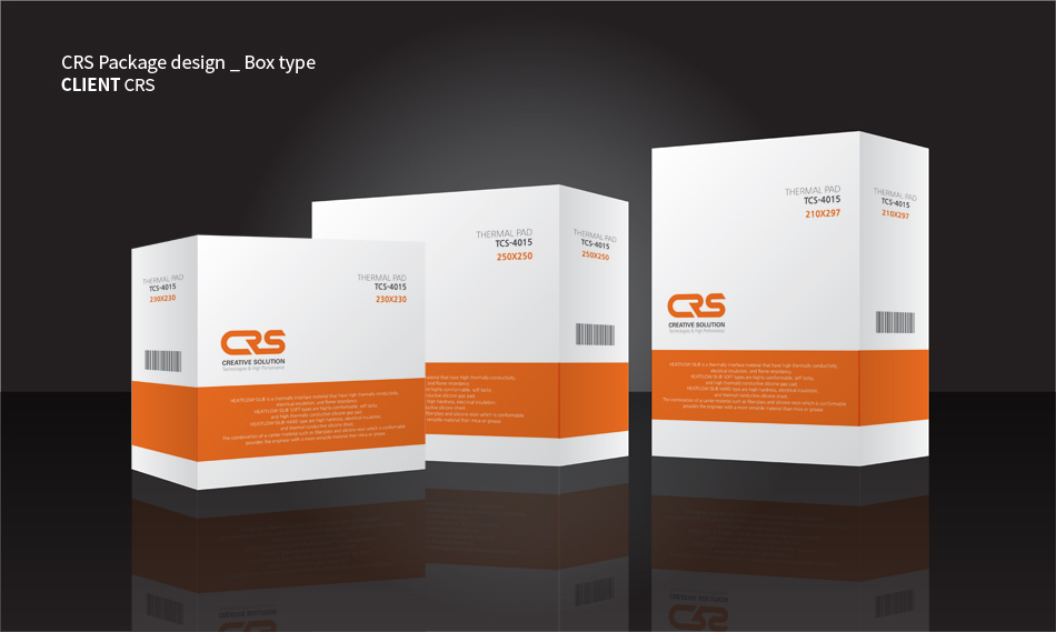 CRS Packgage design_box type - CLIENT CRS